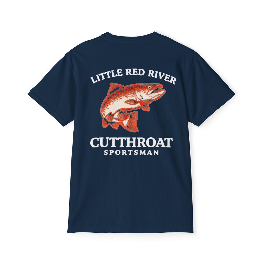 Cutthroat Sportsman Little Red River Pocket T-Shirt - Comfort Colors