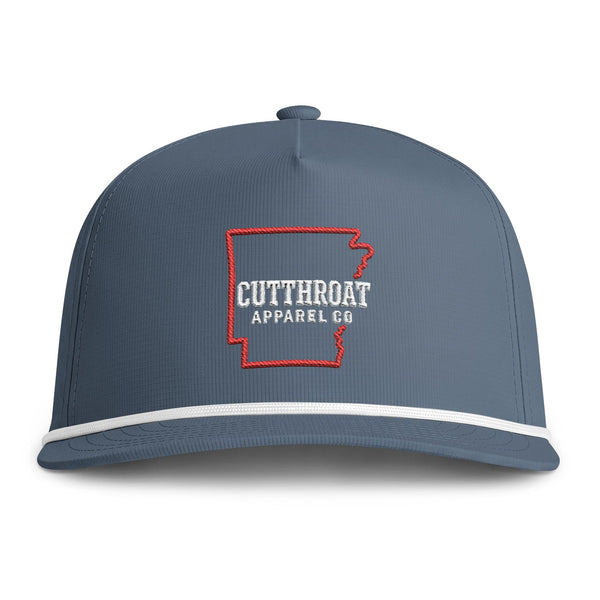 Arkansas Sunwashed Rope Cap - Comfort Colors