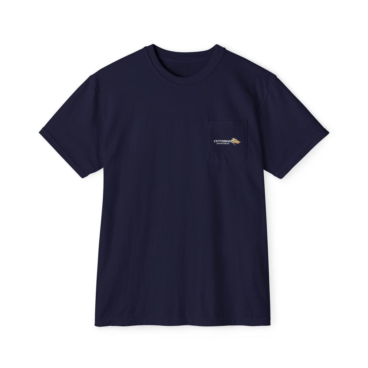 Cutthroat Sportsman Little Red River Pocket T-Shirt - Comfort Colors
