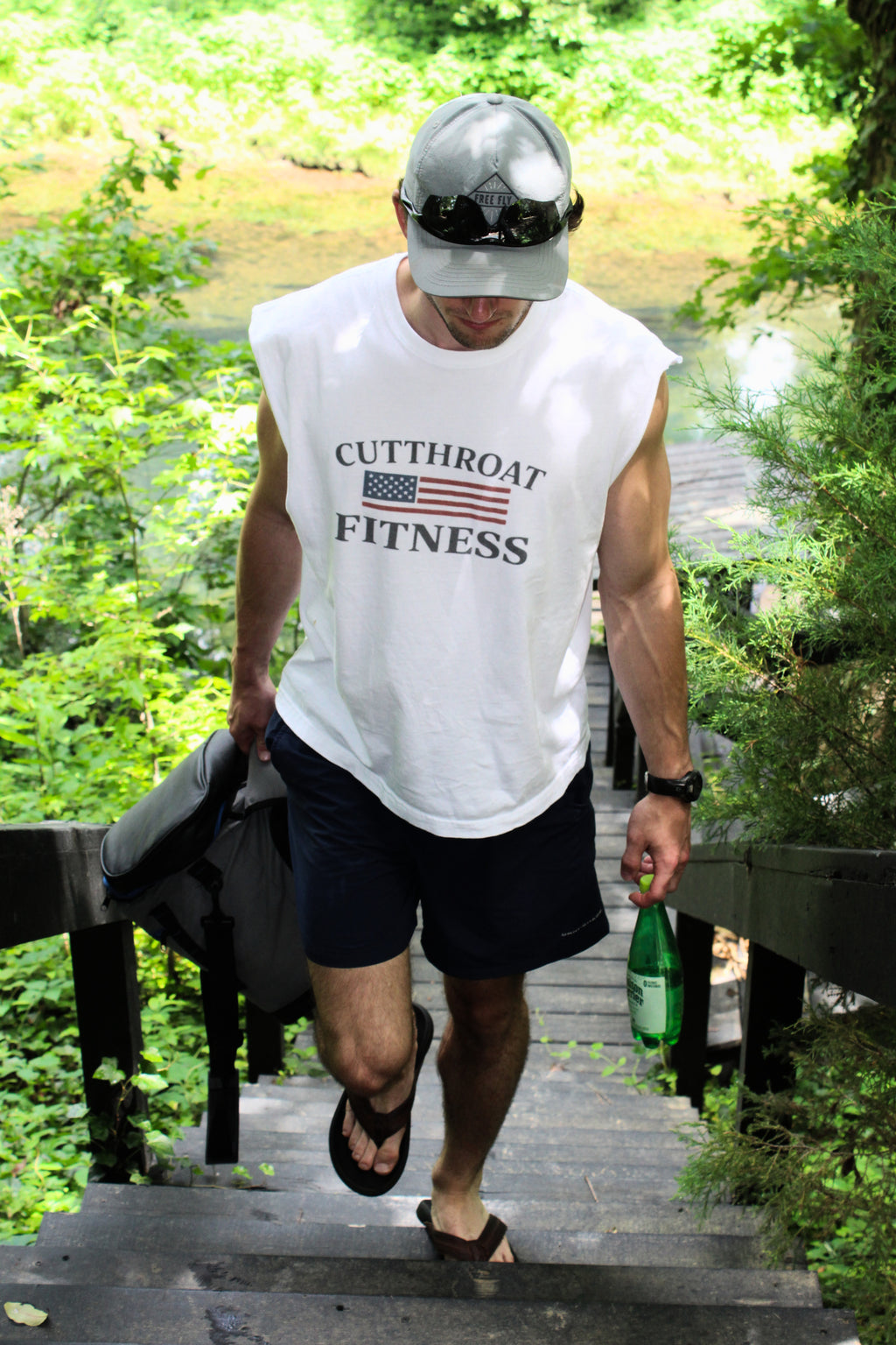 Cutthroat Fitness USA Oversized Boxy Tee