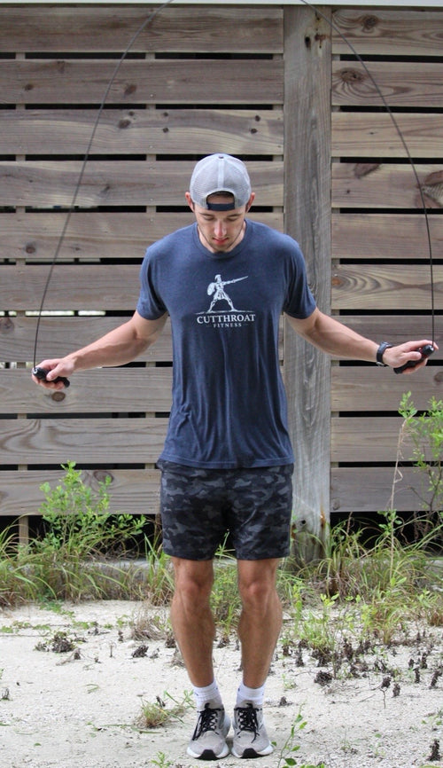 Cutthroat Fitness Spartan Tri-Blend Crew Tee